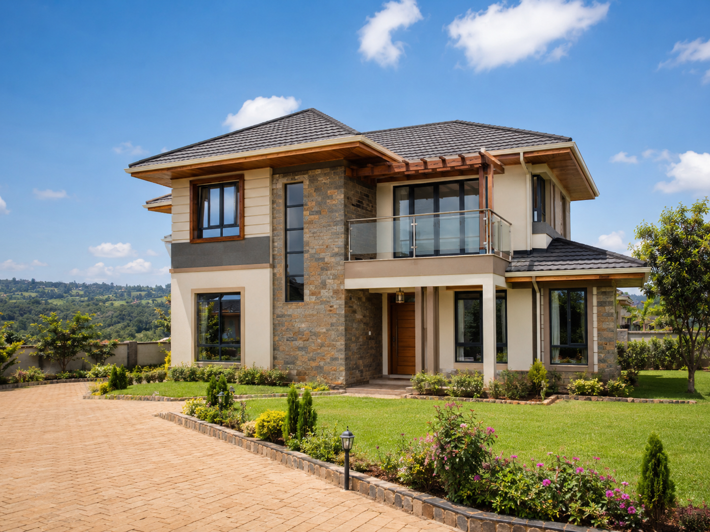 Modern Kenyan home